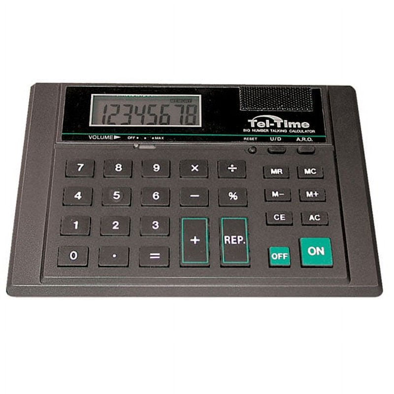 Talking Calculator with Large 8-Digit Display and Voice Output