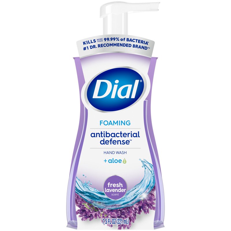 Antibacterial Foaming Hand Soap with Lavender Scent - 7.5 fl oz, Pack Options