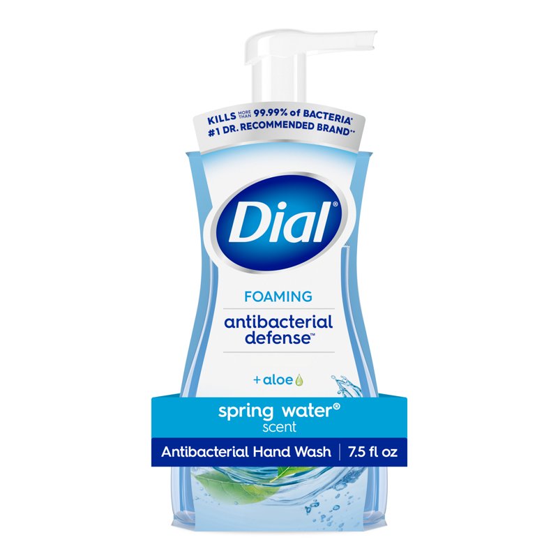 Antibacterial Foaming Hand Soap with Aloe & Spring Water Scent - 7.5 fl oz
