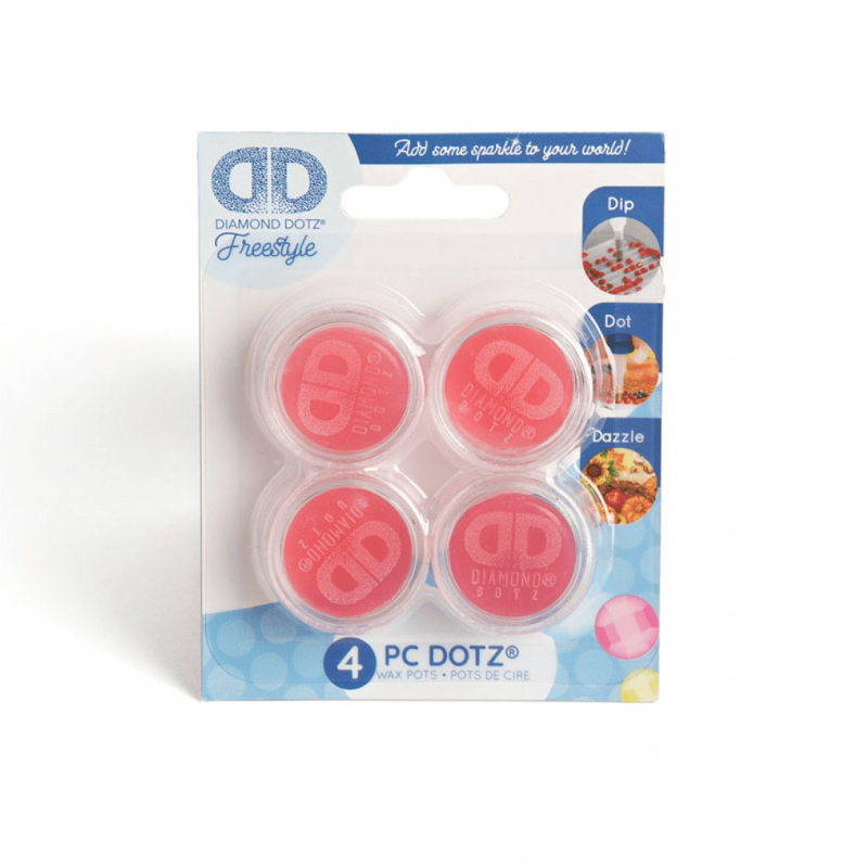 Diamond Dotz Wax Pots Bulk Pack for Diamond Painting Accessories