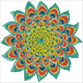 Peacock Mandala Diamond Painting Kit - Sparkling Art Craft for Adults & Teens