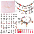 Kids Jewelry Making Kit for 5-12 Year Old Girls - DIY Charm Bracelets Set