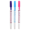 Water Erasable Fabric Marker Pen Pack for Sewing & Cross Stitch - Vanishing Ink