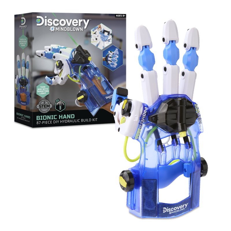 Hydraulic Bionic Hand DIY Kit for STEM Learning - Robotic Engineering Toy