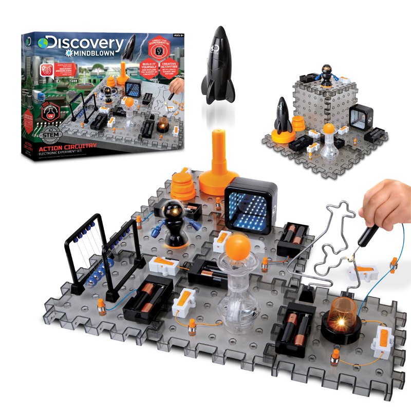 Electronic Circuitry STEM Toy Set for Teens - 51 Pieces, Science & Engineering