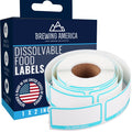 Dissolvable Food Labels for Containers - Kitchen Organization & Food Safety