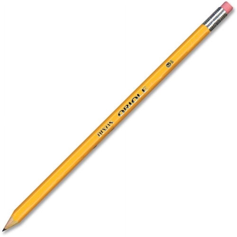 Wooden No. 2 Pencils with Soft Lead - Yellow Barrel, Break-Resistant, 72 Pack