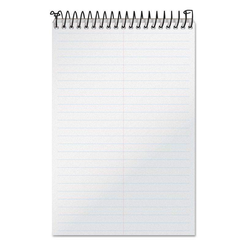 Business Forms Docket Gold Steno Notebook - 6x9 White, 100 Sheets