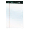 5in x 8in Ruled Perforated Office Notepad with Sturdy Back - Pack of 50 Sheets