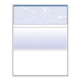 Business Checks with Security Features - Blue Marble Top, 8.5 x 11, 500 Sheets