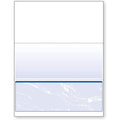 Business Checks with Security Features - 3 Checks Per Page, Blue & Green, 2500 Sheets