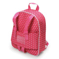 Doll Travel Backpack Pink with Star Design - Fits 18-Inch Dolls