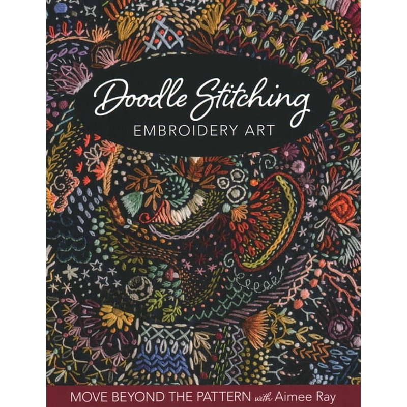 Embroidery Art Book - Needlecraft Projects & Creative Techniques