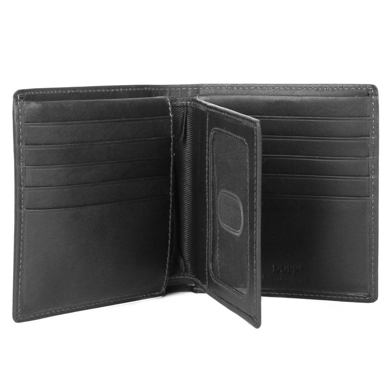 Men's Leather Convertible Card Wallet with Removable Card Case - Black & Brown Options