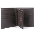 Men's Leather Regatta Convertible Card Case Wallet - Brown & Black