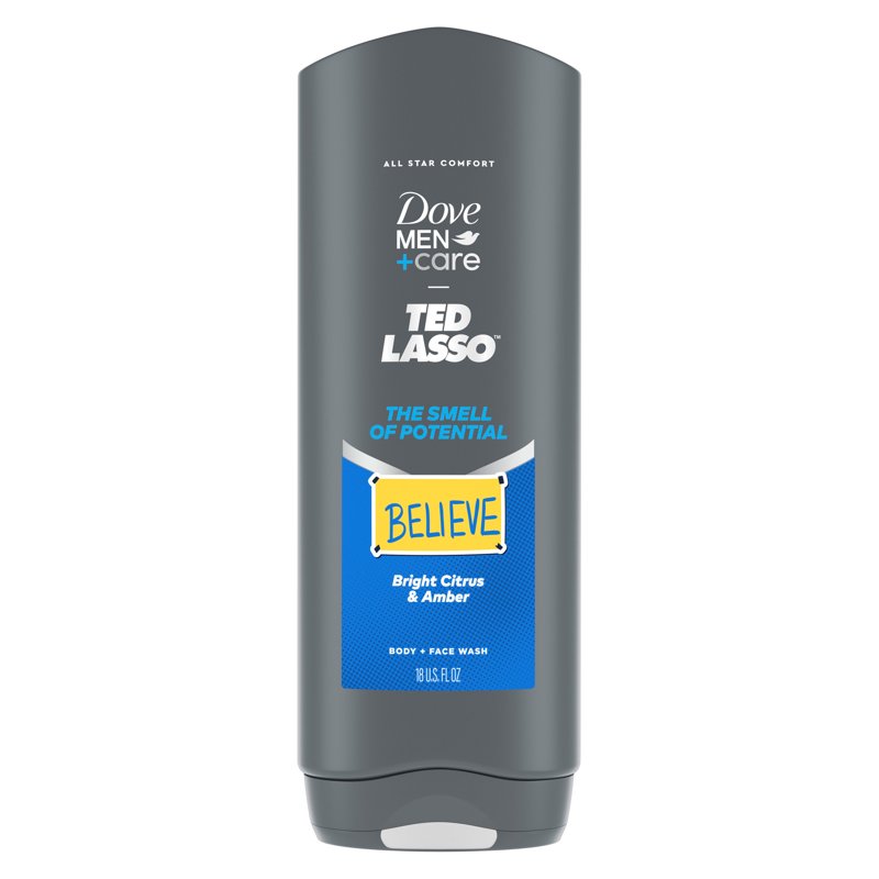 Dove Men+Care Limited Edition Ted Lasso Body & Face Wash - Hydrating 18 fl oz