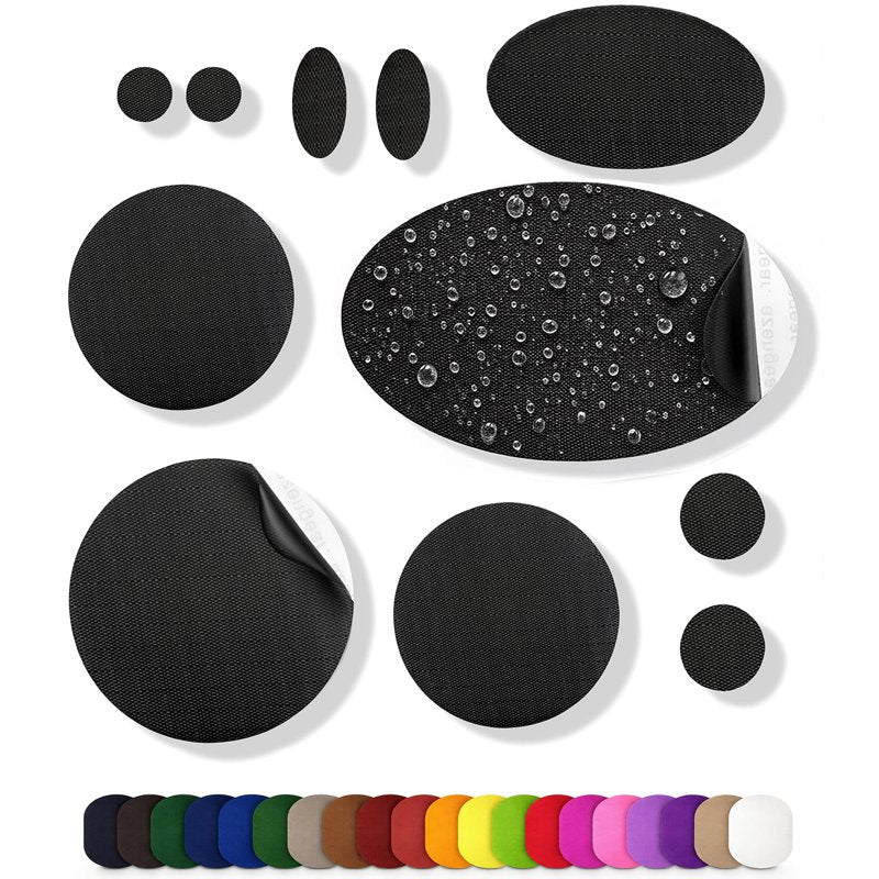 Waterproof Self-Adhesive Repair Patches Kit for Jackets, Tents, Shoes, Air Mattresses - 11 Pieces
