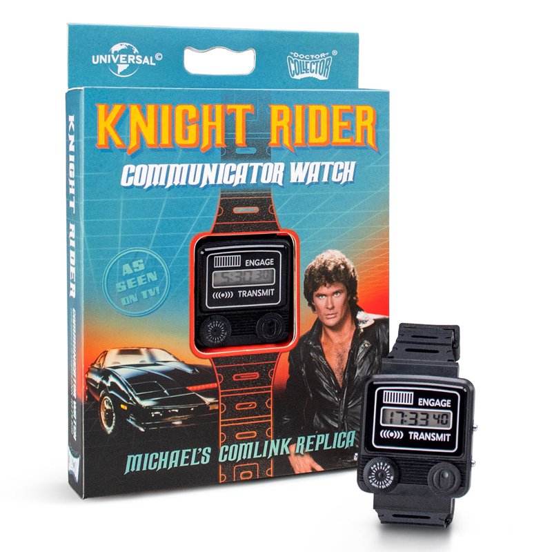 Knight Rider Communicator Watch Replica Digital Watch - Officially Licensed