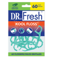 Waxed Dental Floss Picks with Mint Flavor - Resealable Pack of 60
