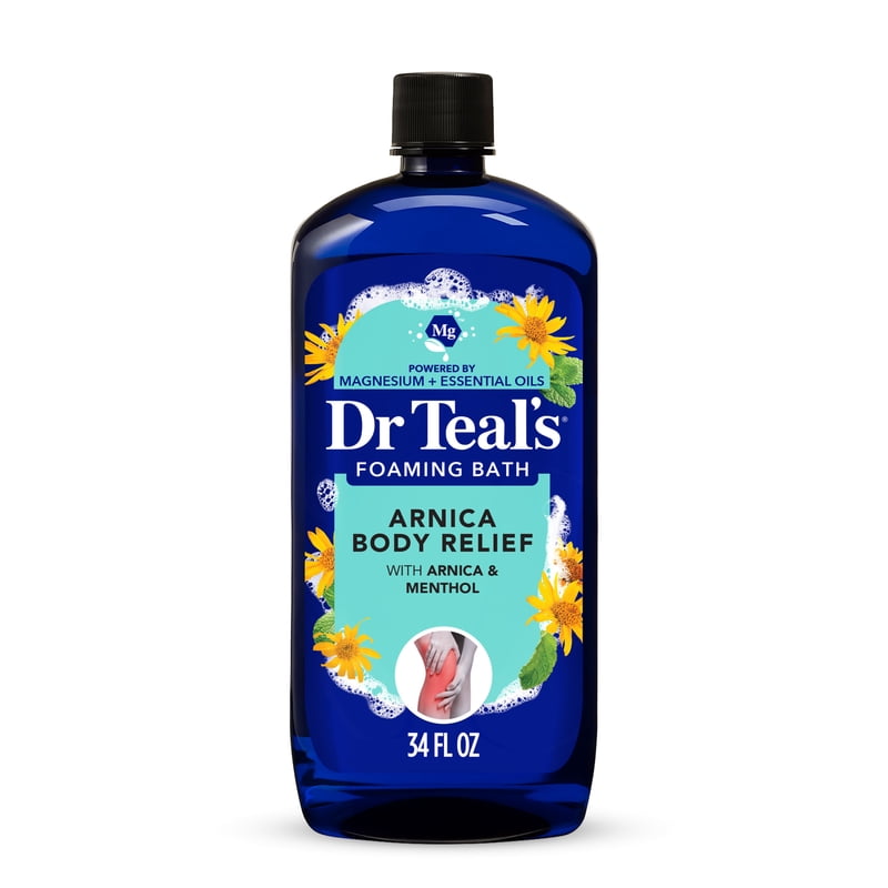 Aromatherapy Arnica Bubble Bath with Epsom Salt - 34 Fl Oz