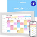 15.6-Inch Digital Family Calendar Touchscreen - Wall & Desk Mountable