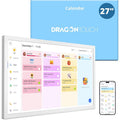 27-Inch Digital Family Calendar Touchscreen Wall & Desk Display