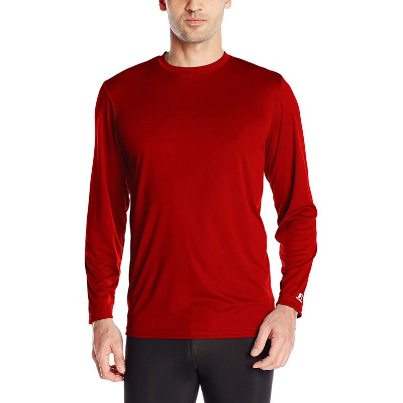 Russell Athletic Dri-Power Core Performance Long Sleeve Tee 2XL Stealth