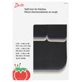Assorted Fabric Repair Patches - Iron-On Clothing Mends, 16 Pieces