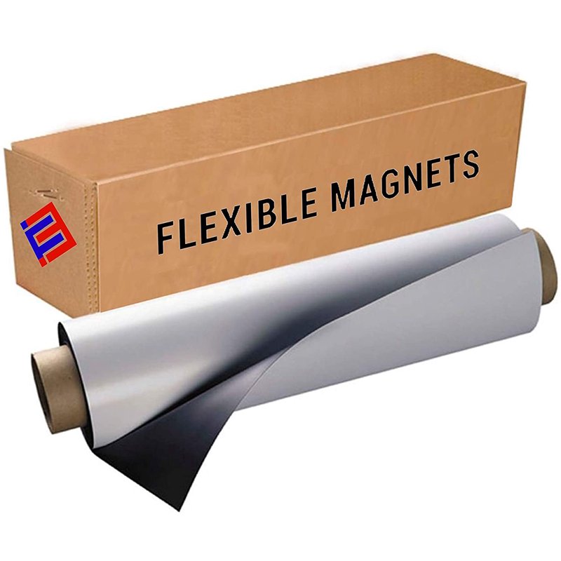 Dry Erase Magnetic Roll - Flexible White Surface for Writing & Wiping, 24 inch Wide
