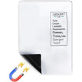Magnetic Dry Erase Whiteboard for Refrigerator 18x12 Inch, Stain-Resistant Whiteboard Sheet for Kitchen & Office