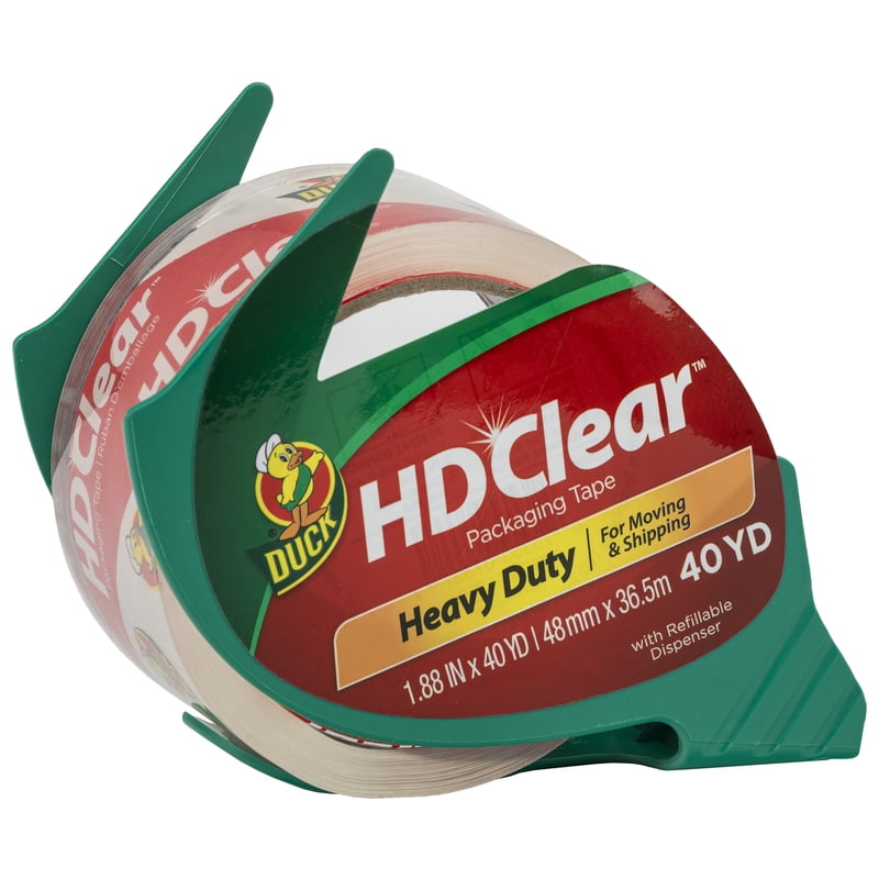 Heavy Duty Clear Packing Tape - 1.88 in x 40 yd, Multiple Pack Sizes