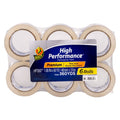 High Performance Clear Packing Tape - Strong Adhesive for Shipping & Moving, 1.88 in. x 60 yd., Multiple Rolls