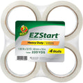 Clear Acrylic Packing Tape 1.88 in. x 54.6 yd. Frustration-Free 4-Pack