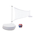 Water Volleyball Set for Pool - Regulation Size, Adjustable Net & Heavy-Duty Design
