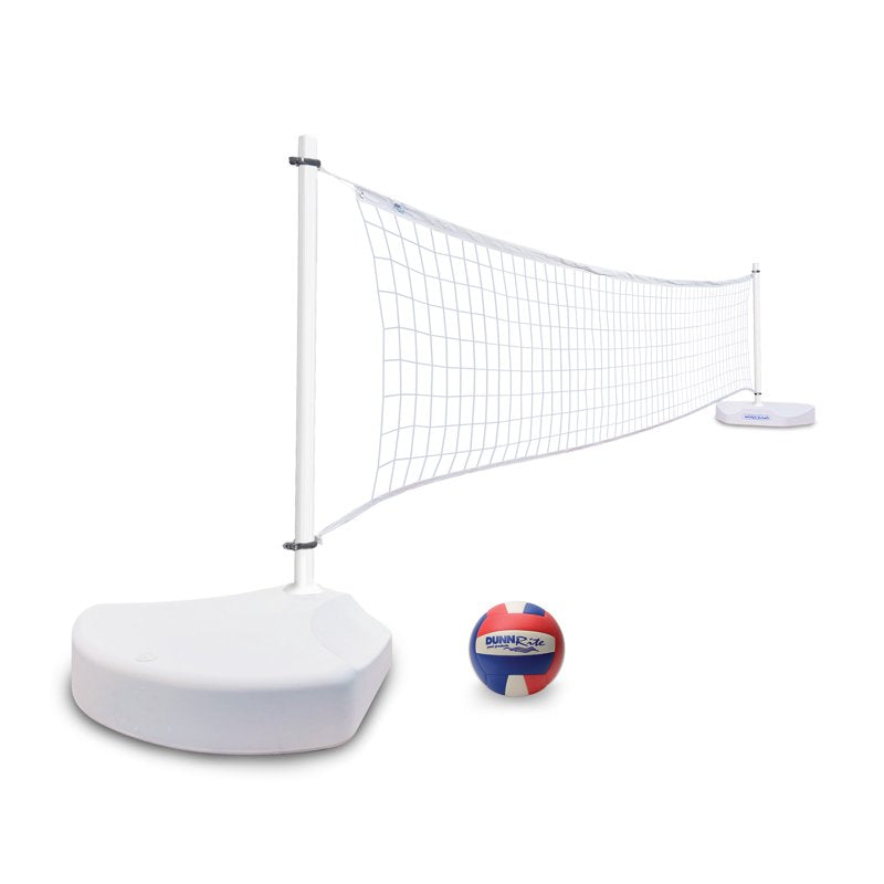Water Volleyball Set for Pool - Regulation Size, Adjustable Net & Heavy-Duty Design