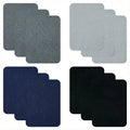 Iron-On Fabric Repair Patches 12-Pack - Waterproof Denim & Clothing Mends