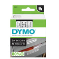 Standard D1 Labeling Tape for LabelManager & LabelWriter - Black on White, 3/4'' W x 23' L, 1 Cartridge