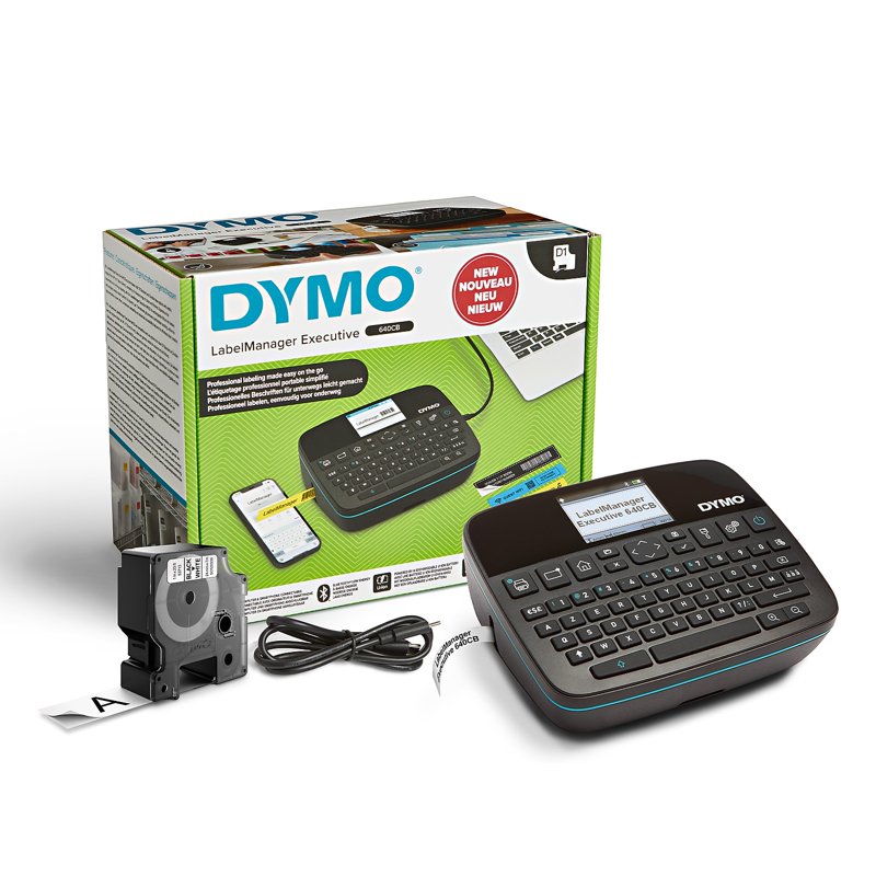 Portable Label Maker with Bluetooth & USB-C - Compact Office Label Printer