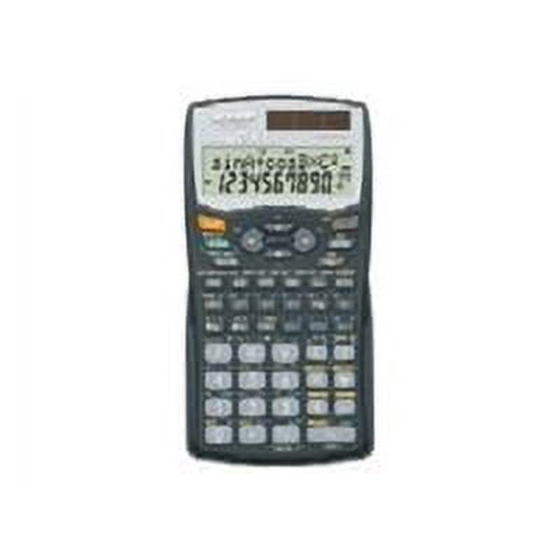 Scientific Calculator with Two-Line Display and Algebraic Logic - Sharp EL506WBBK