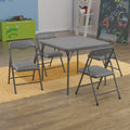 Kids Folding Activity Table and Chair Set - 4 or 5 Piece Space-Saving Play Furniture
