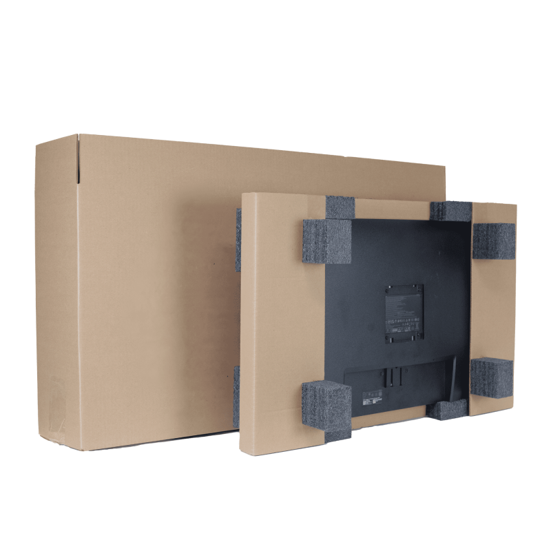 Eco-Friendly 32-Inch Monitor Shipping Box with Accessories Compartment