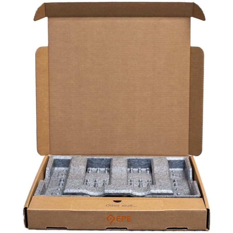Universal Laptop Shipping Box - Eco-Friendly Recyclable Packaging, Fits Up to 15.4 Inch Laptops