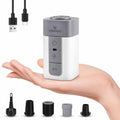 Portable Mini Air Pump with 3200mAh Battery for Inflatables, Fast Inflation & Deflation