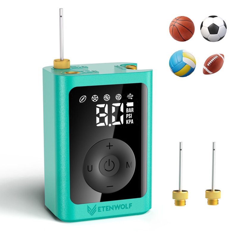 Rechargeable Electric Ball Pump for Sports Balls - Inflation & Deflation