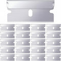 20 Pack Utility Scraper Blades - High Carbon Steel, Precise & Durable