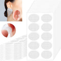 Earring Support Stickers for Split Earlobes - 50 Pcs Reinforcement Patches for Heavy Earrings