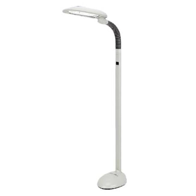 Energy Saving Floor Lamp with Flicker-Free Natural Lighting - 27W Bright White Bulb Included