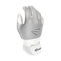 Youth Fastpitch Softball Batting Gloves - Lightweight Synthetic Palm White