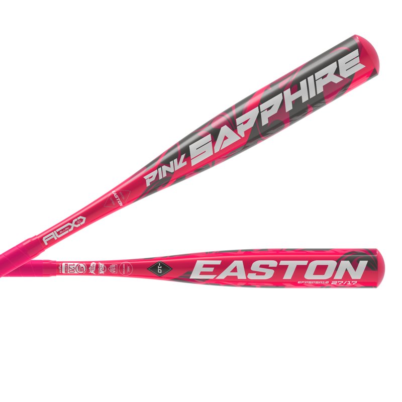 Pink Youth Fastpitch Softball Bat - Lightweight Aluminum, Multiple Sizes