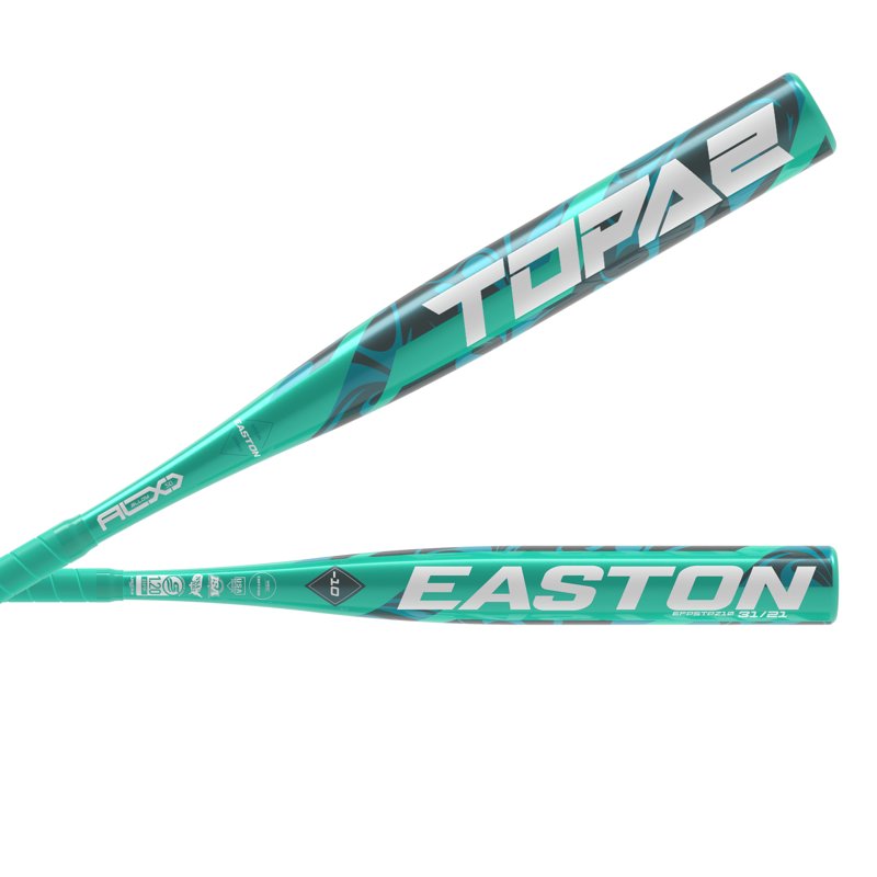 Youth Softball Bat - Easton Topaz -10 28-inch Alloy Fastpitch Bat for Girls